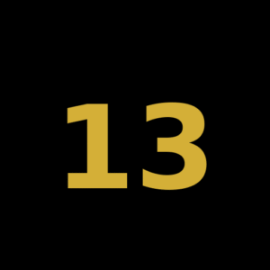 Número 13
