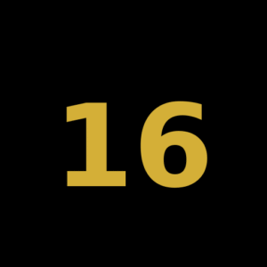 Número 16
