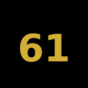 Número 61